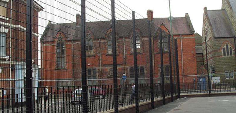 fencing for sports area