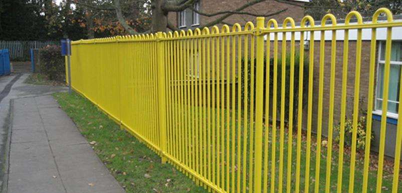 Yellow Railings