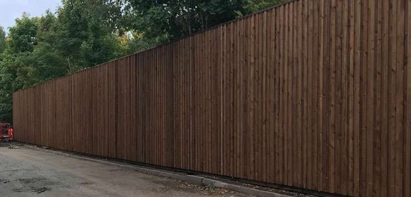 Acoustic Fencing Installation